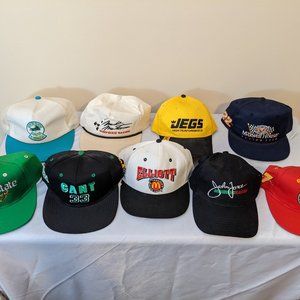 39 qty Bulk Lot Vintage College, NASCAR, Fishing, Sports Hats